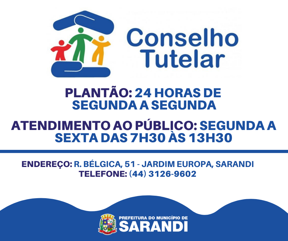 Horário de atendimento Conselho Tutelar